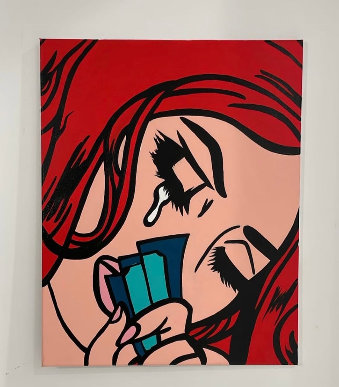 Red Pop Art